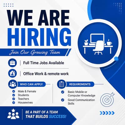 online work for male and female