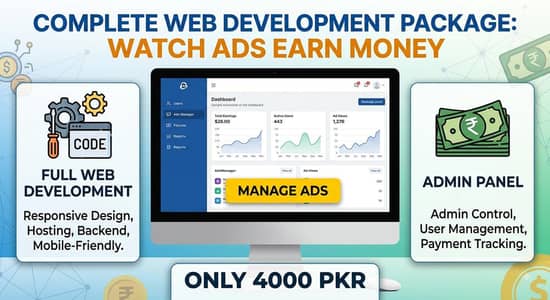 online earning website watch ads earn money complete website