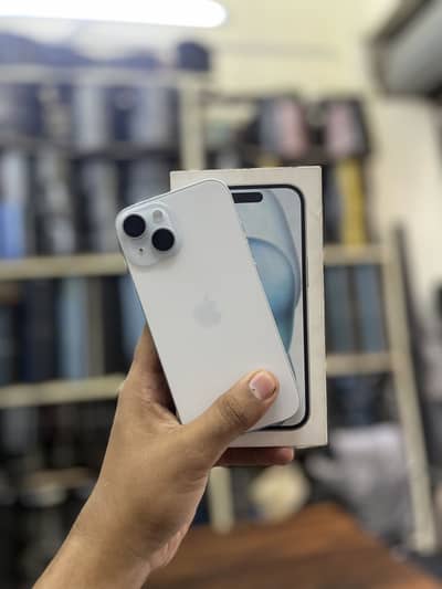 Apple iPhone 15 with Box | FU | 85% BH | 128GB