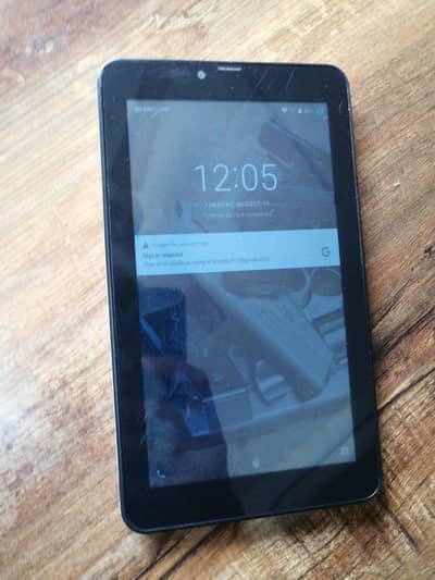 Betty timing good. tablet condition good. with box and pouch