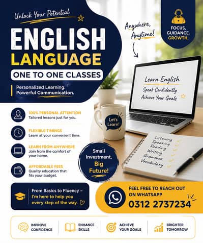 English Language one to one class