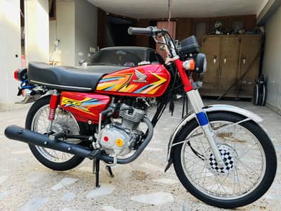 Cg 125 model 2023 like a brand new