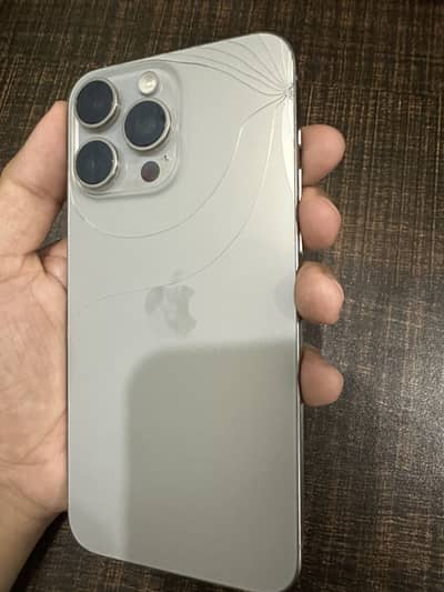 Apple iPhone 15 Pro Max 256 GB Non-PTA JV| Natural Titanium with Box