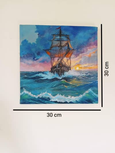 Acrylic painting