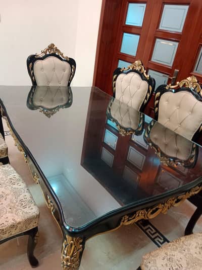 6 seater dining table