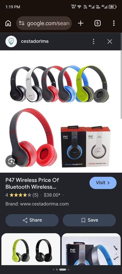 headphones P47