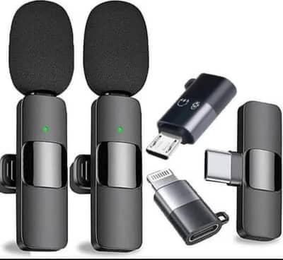 K9 Wireless Microphone for Vloggers with Noise Reduction