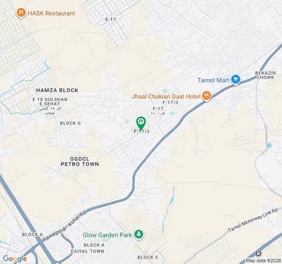 10 MARLA PLOT FOR SALE F-17/2 ISLAMABAD ALL FACILITY AVAILABLE CDA PPROVED SECTOR