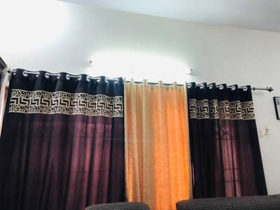 3 Velvet curtains