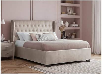 new cussion bed full size bed 2sidetables