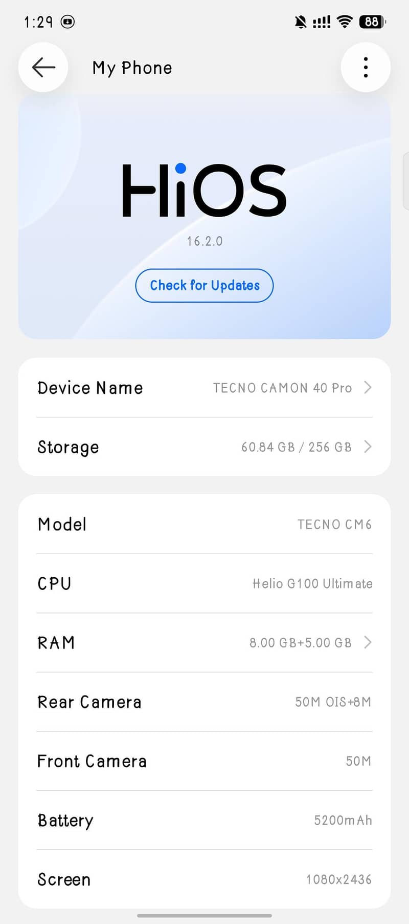 Tecno CAMON 40 Pro 16