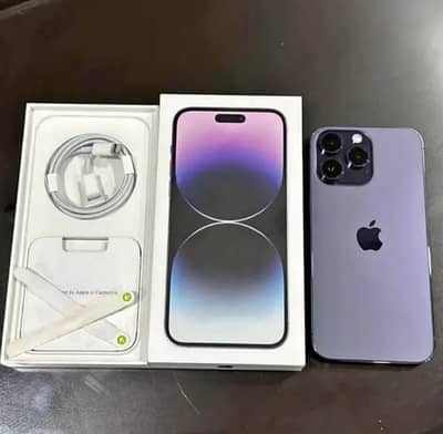 Apple Iphone 14 pro max official pta approved 256gb water pack