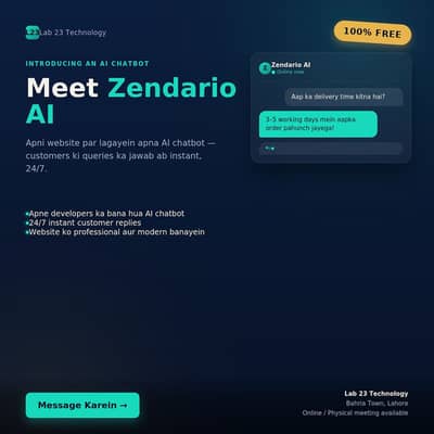 Free AI Chatbot for 1 Year – Website Installation
