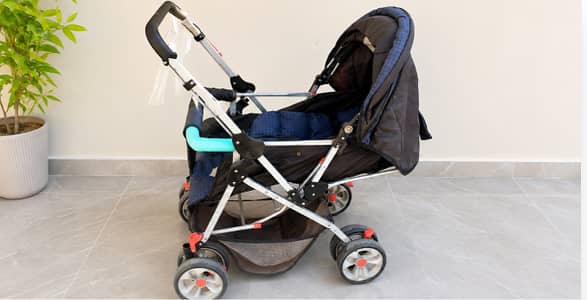 Baby Stroller / Pram – Good Condition 8/10 | Foldable | Comfortable