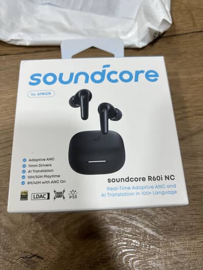 Anker Soundcore R60i NC-ANC | Hi Res | LDAC | 50H Battery