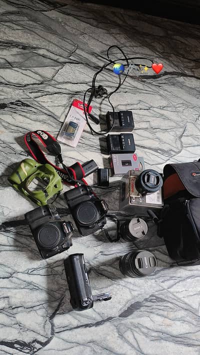 DSLR complete setup