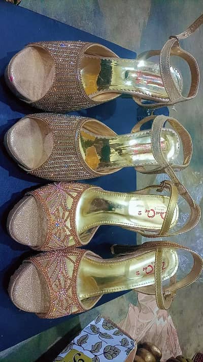 Bridal Heels for Sale | Fancy Wedding Shoes | Like New | Ladies Heels