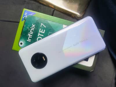 Infinix not 7 4GB 128GB With Original Box