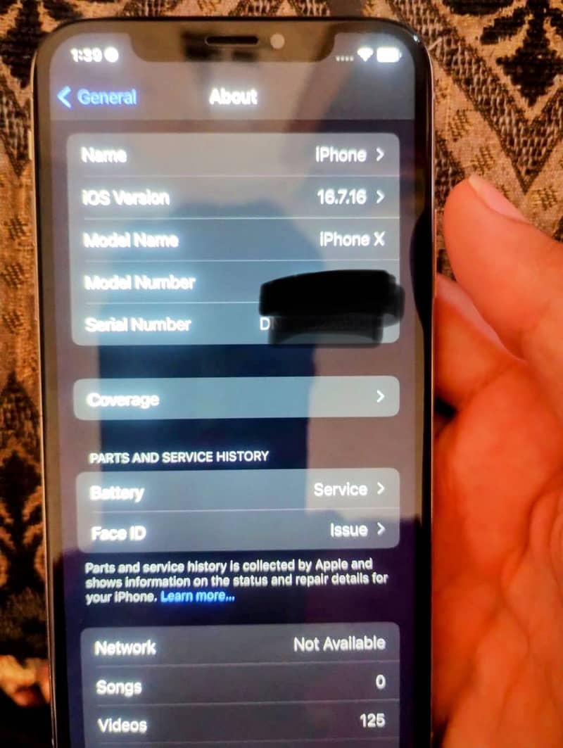 Apple iPhone X 8