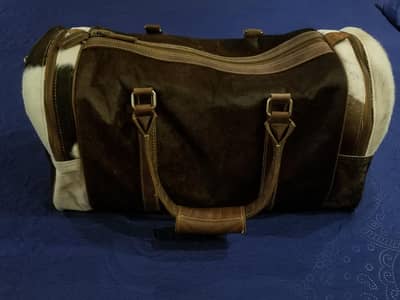 leather duffel bag