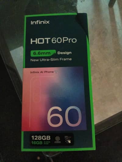 Infinix hot 60 pro on installment half cash half installments