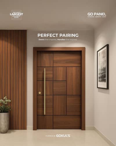 Premium Aesthetic Wooden Doors – Modern & Elegant Designs