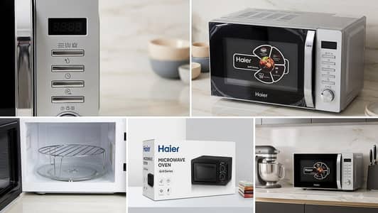Haier Digital Microwave Oven with Grill - 10/10 Condition