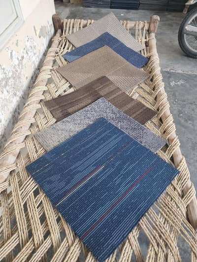 used carpet tiles exported used