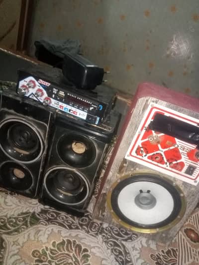 kamal spicker m3 kay sath aik bara spicker or 2 chotay spicker