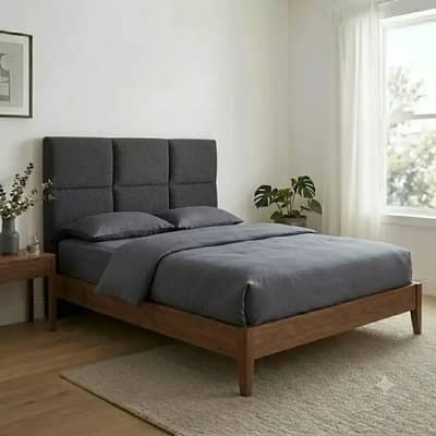 Modern Solid Wood Bed Sets  - Premium Finish