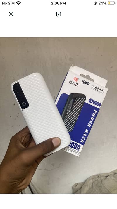 20000 mAh power bank ( bolt ) original in cheap price 1300%