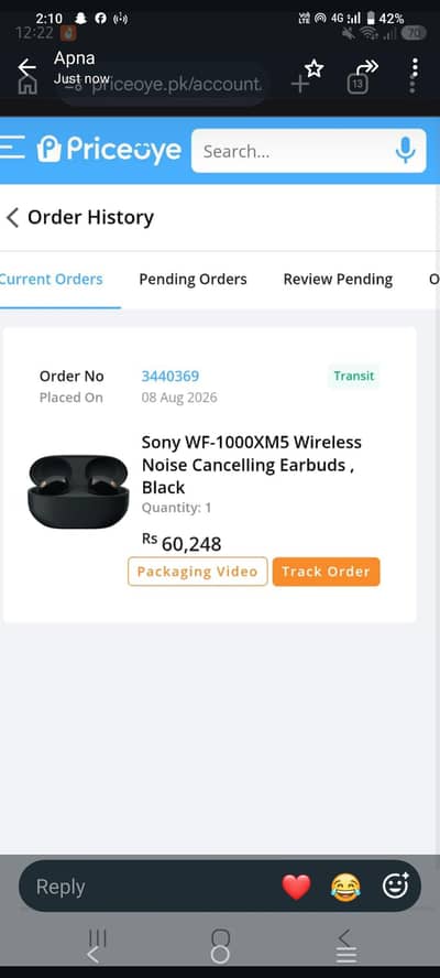 Sony WF 1000XM5