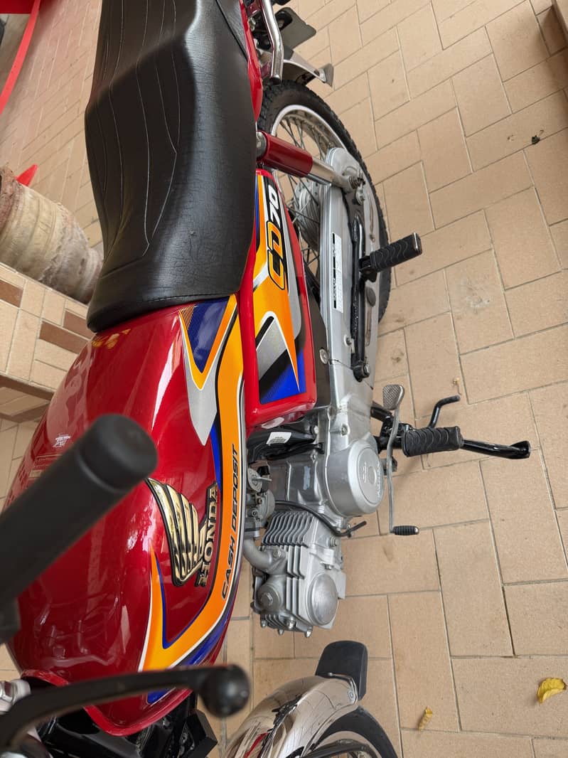 Honda cd 70 2025 model first owner 1