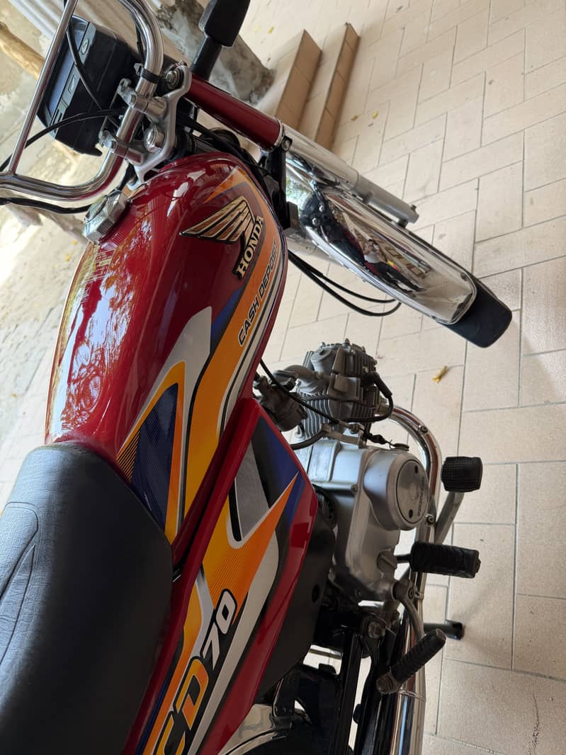 Honda cd 70 2025 model first owner 2
