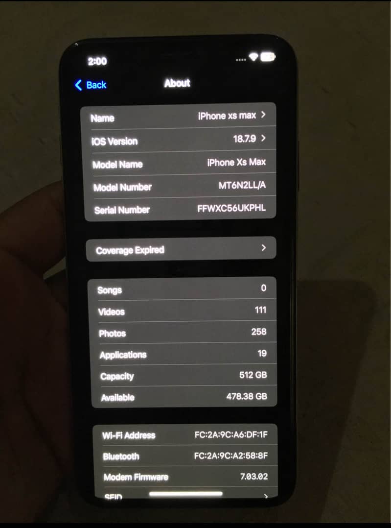 Apple iPhone XS Max 6