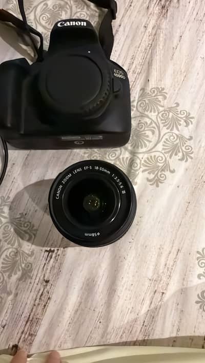 Canon EOS 4000D DSLR Camera + 18-55mm Lens | Excellent Condition