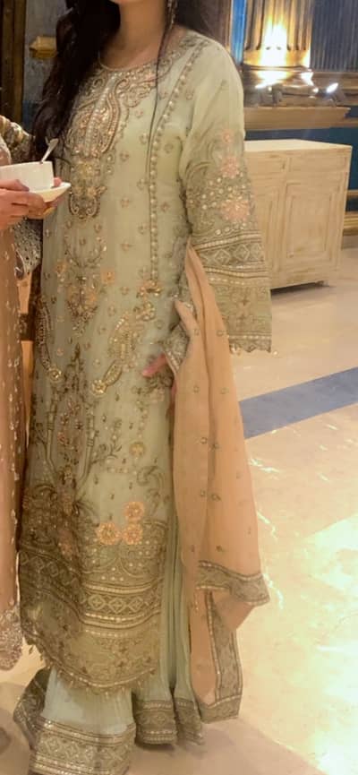 Branded formal dress