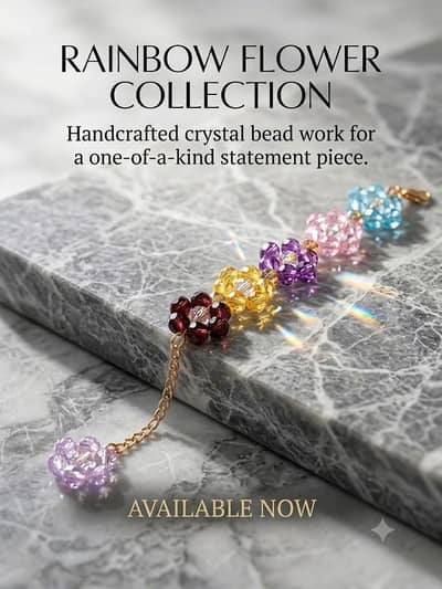 Rupanzel flower bracelet 