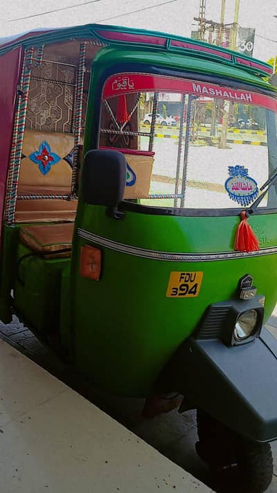 new Asia CNG riksha
