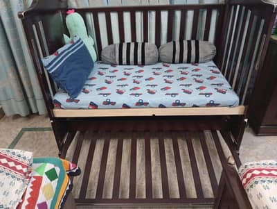 baby coat with mattress