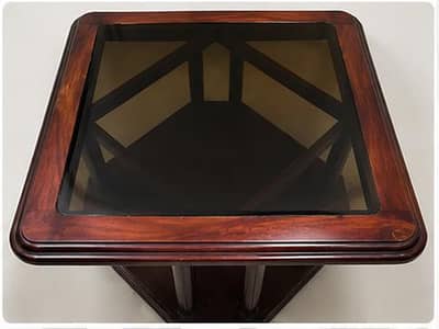 Beautiful Wooden Glass Coffee Table / Center Table.