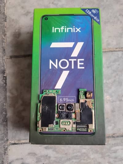Infinix Note 7 board