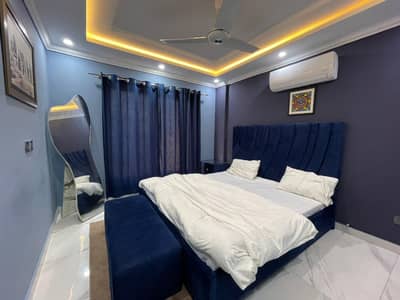 2 Bed Furnished apartment For Rent Daily weekly Monthly Available in bahria town lahore