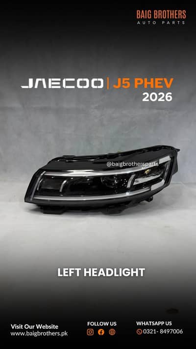 Jaecoo J5 Tucson Elantra MgHs Sportage Picanto Bumper Digi Door Fender