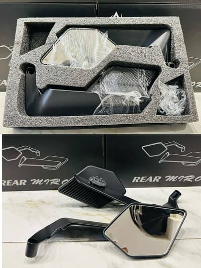 Fancy Bike Handle Mirrors – Stylish & Premium Quality 