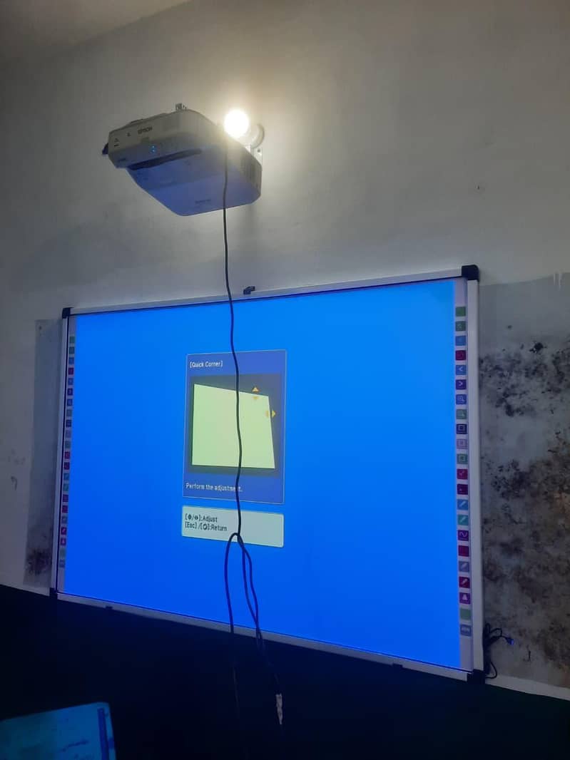 SMART INTERACTIVE TOUCH BOARDS WITH PROJECTORS COMPLETE SETUP 4