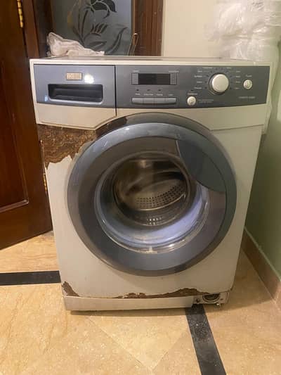 haier front load machine 7 kg