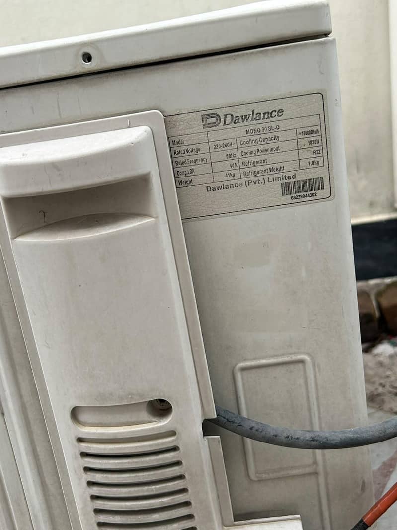 Dawlance 1.5 Ton split AC 3