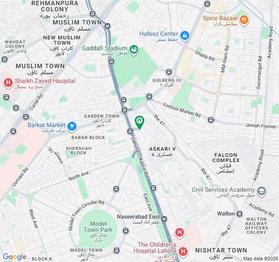 2 Kanal Commercial Plot For Sale On Link MM Alam Road