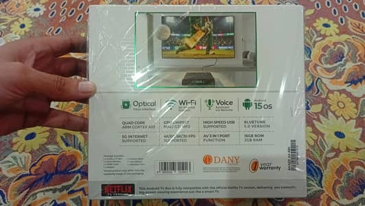DANY amaze AX-550 Android Box 4K Ultra HD